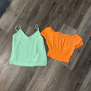 1 tank & 1 crop top